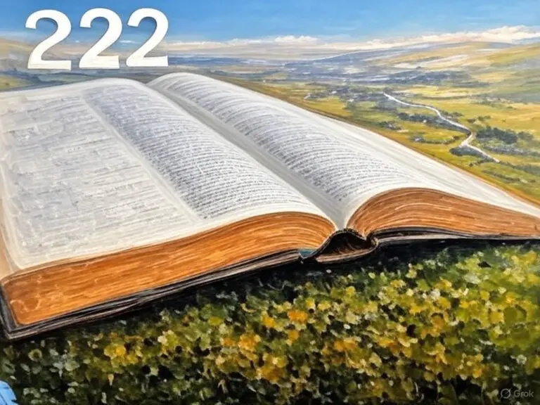 The Spiritual Significance of 222 in the Bible