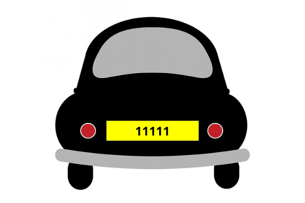 11111 car number price