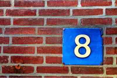 House number 8.