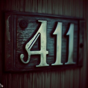 House number 411.