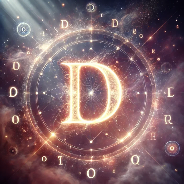 The Power of the Letter D in Numerology