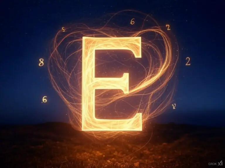 The Hidden Power of E in Numerology